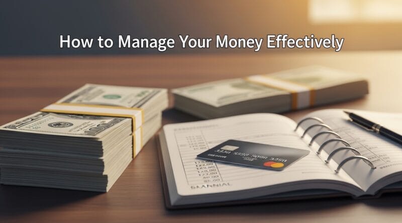 How to Manage Your Money Effectively