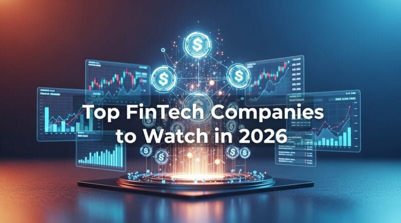 Top FinTech Companies to Watch in 2026