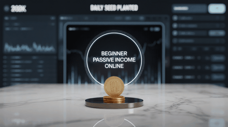 Beginner Passive Income Online