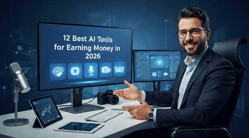 12 Best AI Tools for Earning Money in 2026