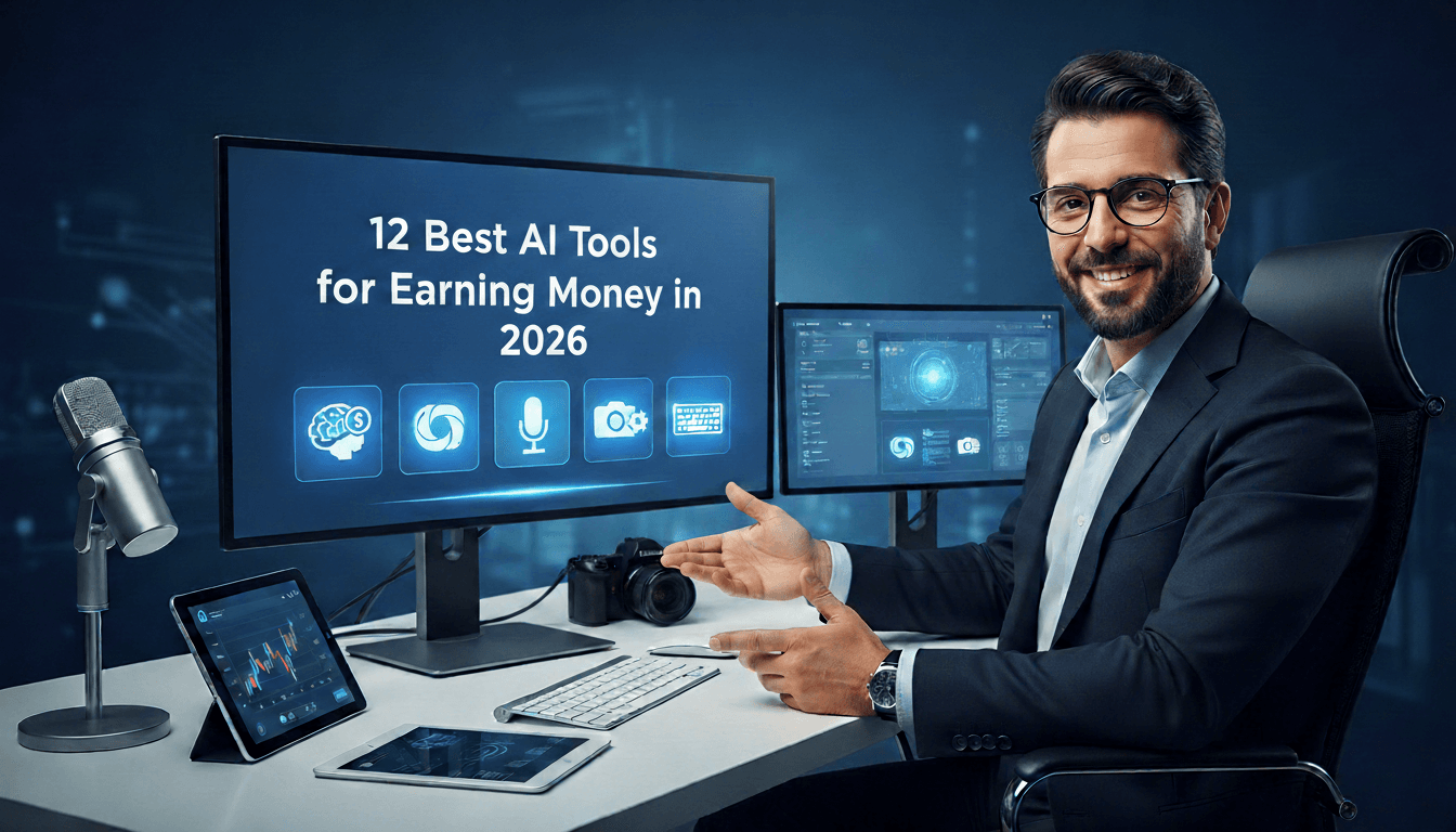12 Best AI Tools for Earning Money in 2026 (Agentic & High-Yield)