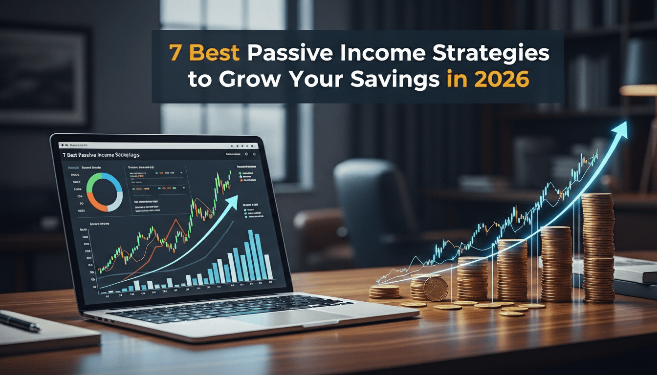 7 Best Passive Income Strategies to Grow Your Savings in 2026