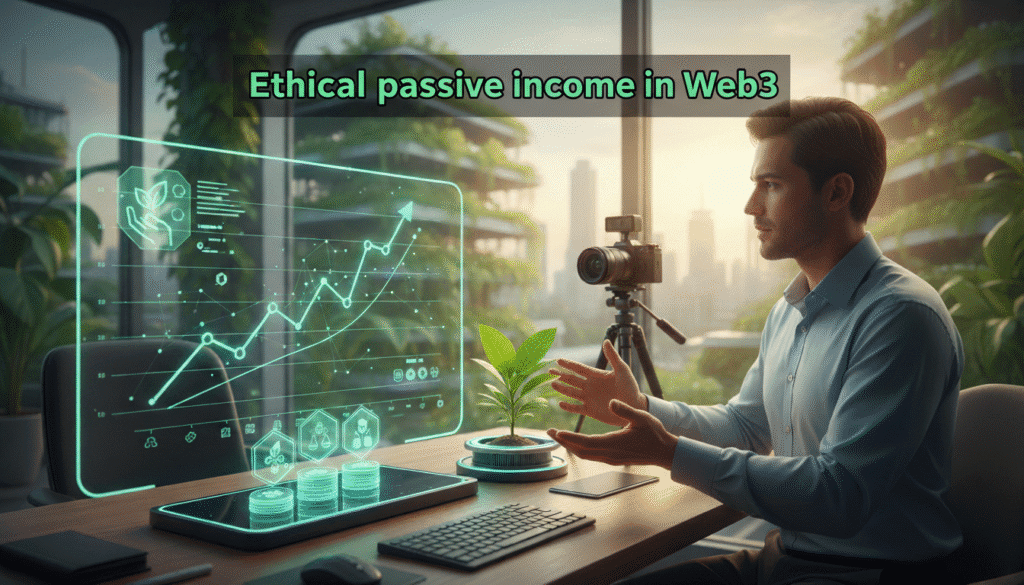 Ethical passive income in Web3