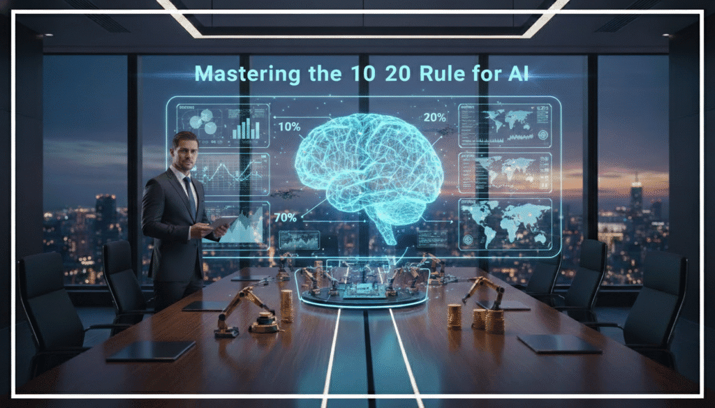 Mastering the 10 20 70 Rule for AI