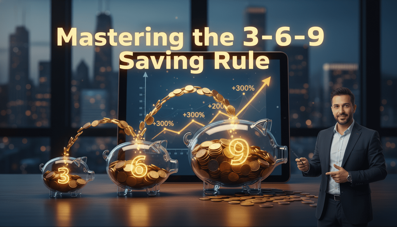 Mastering the 3-6-9 Saving Rule: Your Roadmap to Financial Sovereignty