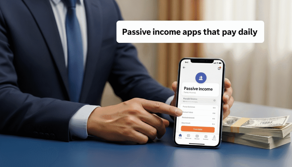 Passive income apps that pay daily