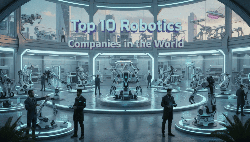 Top 10 robotics companies in the world