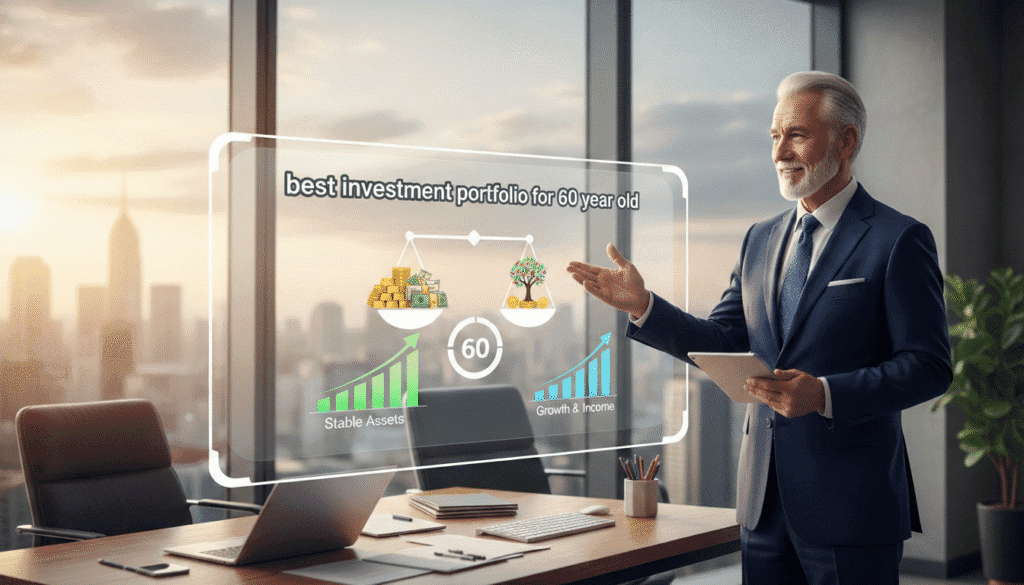 best investment portfolio for 60 year old