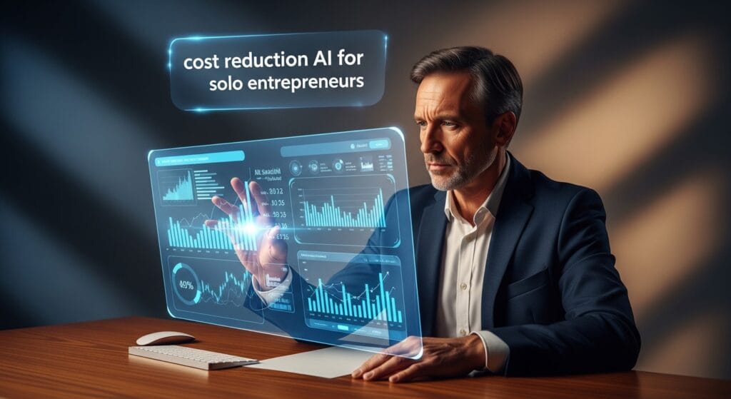 cost reduction AI for solo entrepreneurs