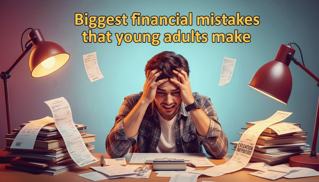 Biggest financial mistakes that young adults make