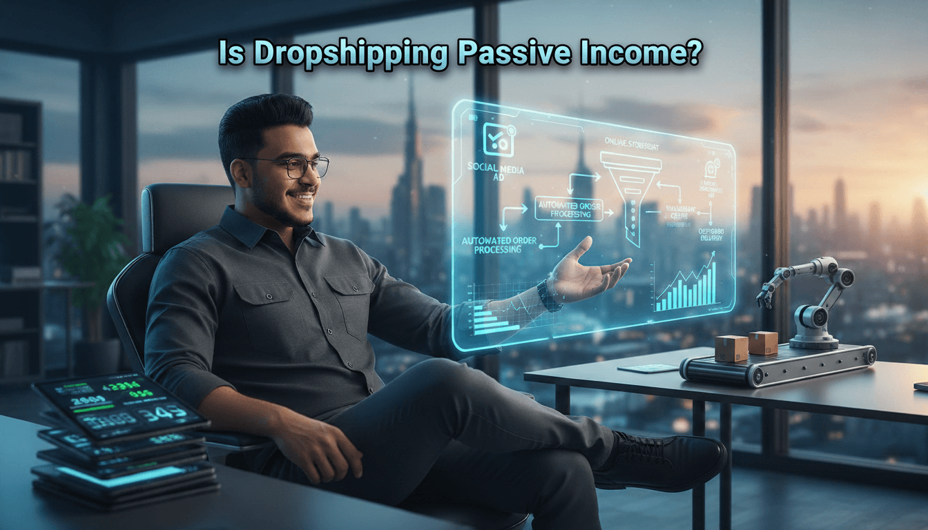 Is Dropshipping Passive Income? A Real 2026 Guide to Automation