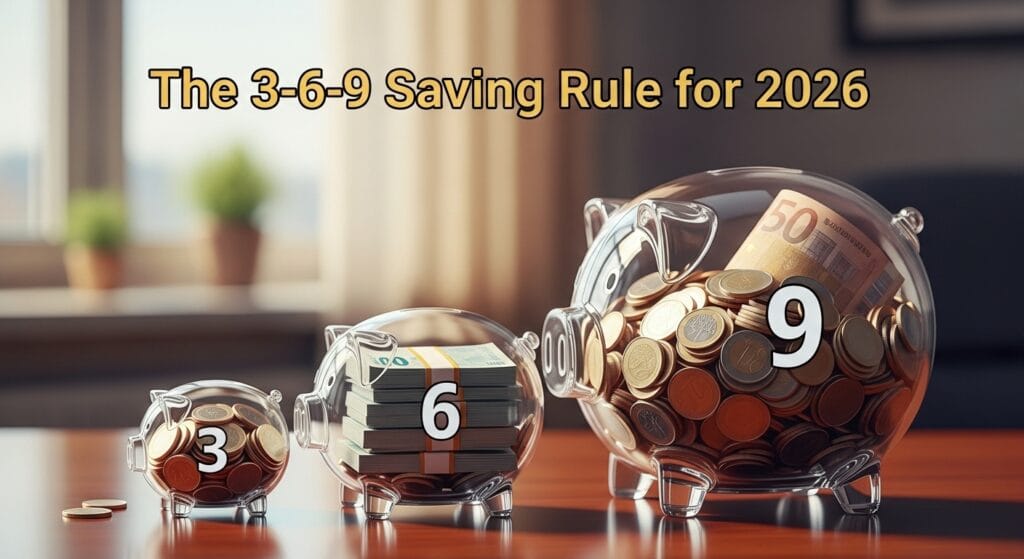 Best Financial Plan 2026: Secure Your Wealth & Daily Cash Flow The 3-6-9 Saving Rule for 2026